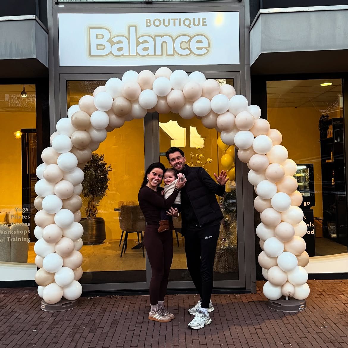 Ballonnenboog voor de entree
